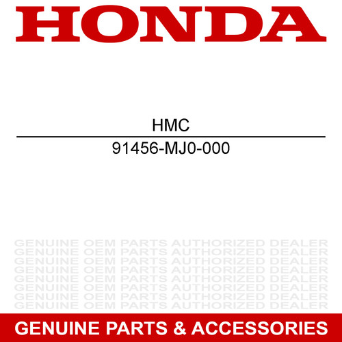 Honda 91456 mj0 000 cap - cap, 10mm