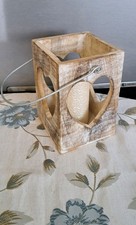 Large Rustic Wooden Lantern