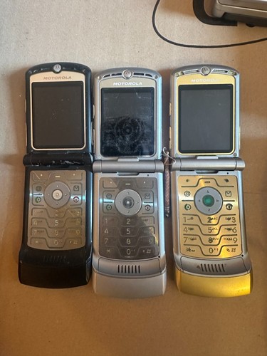 Motorola razr flip phone - 3x,