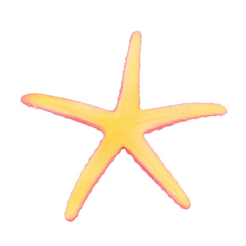 Artificial red sea star - artificial,