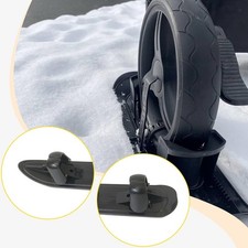 2x Stroller Skis Snow Sledge