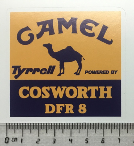 Sticker decal tyrrell - decal,,
