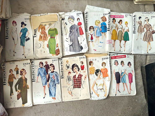 1960s vintage butterick - 1960s,