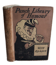 WITH ROD & GUN  - Punch Library of Humour (Hardcover) Edited by J. A. Hammerton