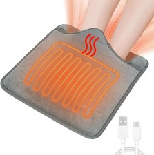 Mostop Foot Warmer,Electric Foot Fast Heating Pad,USB Feet Warmers DD.