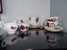 1955 Colclough Rose Design No