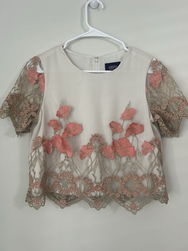 Marchesa notte crop top size - notte,