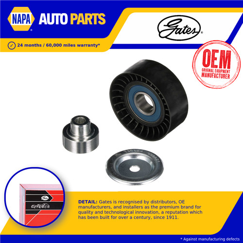 Aux belt idler pulley - pulley, fits