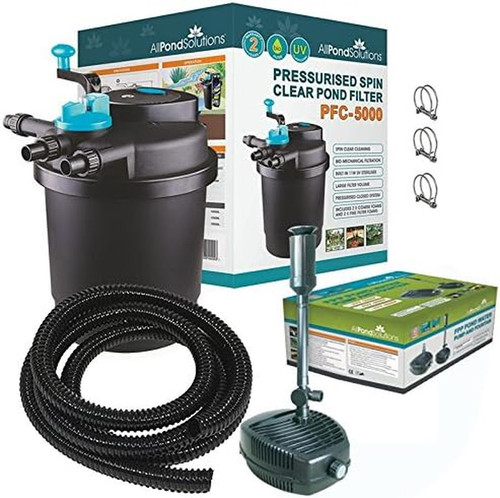 Pressurised koi fish pond - pressurised,