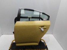 TOYOTA AVENSIS Rear Door N/S 2009-2016 YELLOW 4 Door Saloon Left 