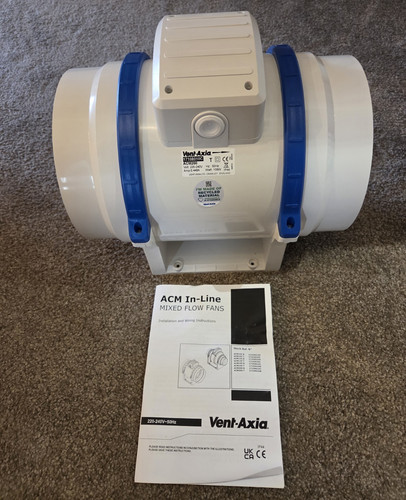 Vent axia acm200 mixed flow - vent-axia,