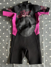 Girls Beach Surf Board Angels Wetsuit Size K12 Age Kids 12