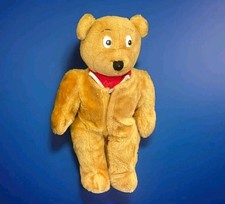 Vintage SuperTed With cape Super Ted Plush Soft Toy Cartoon tv Show RARE 1980s