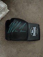 Mike Tyson Signed Black Boxing