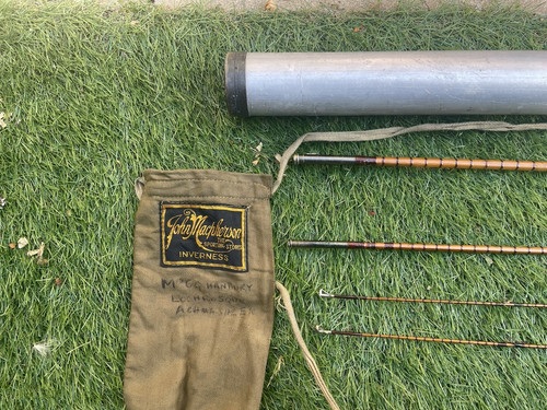 John macpherson bamboo fly 8ft - macpherson,