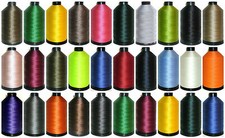 STRONG BONDED NYLON THREAD 60'S, 4000MTR, UPHOLSTERY  ASSORTED COLOURS, FREE P&P