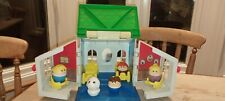 Litte Tikes Vintage Small House Cosy Cottage With Figures Beds Rocking Chairs 