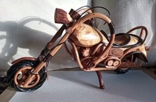 Motorcycle Model Made Of Wood