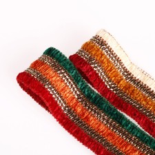 Chenille Velour Ribbon Trim