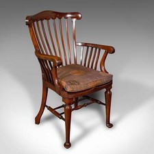 Antique Cleric's Armchair