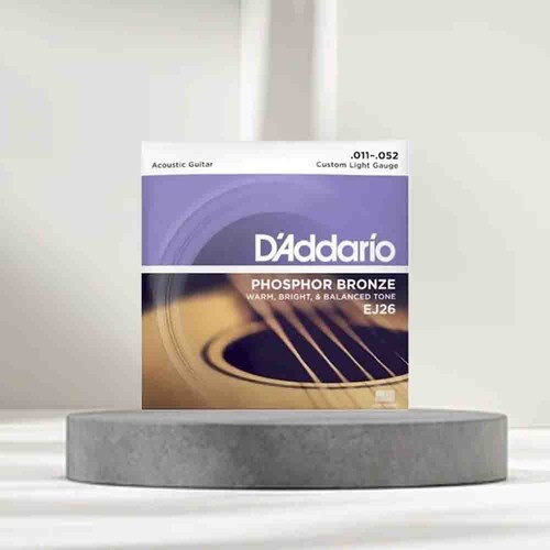 3pcs addario ej26 phosphor - d'addario,