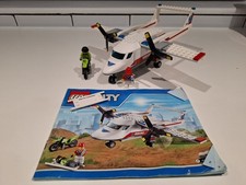 LEGO City 60116 Ambulance Plane Building Kit. Complete With Instructions -No Box