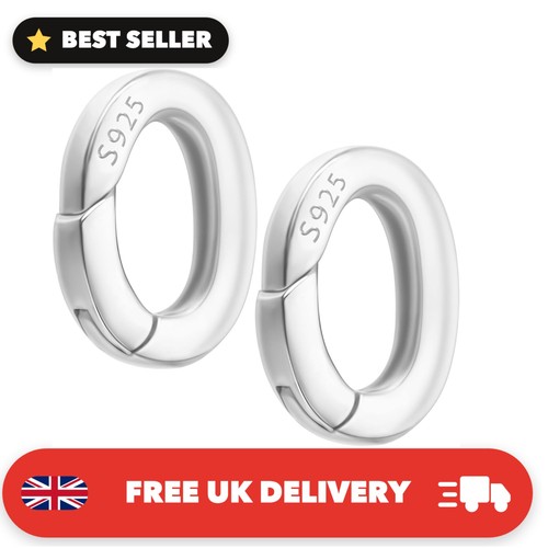 2pcs polished s925 silver - polished,