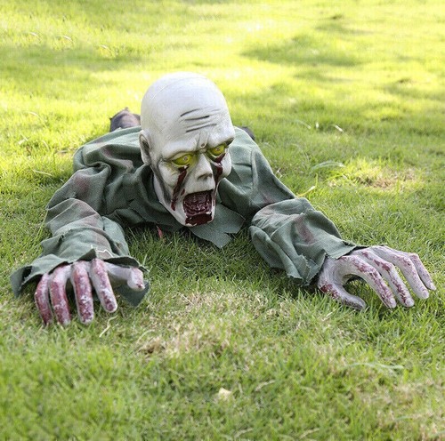 Animated halloween zombie - halloween, prop