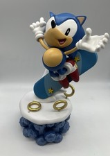 Sonic The Hedgehog Ice Cap Zone Statue Figure Sega Snowboard Figure