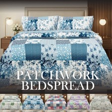 3 PCS Patchwork Quilted