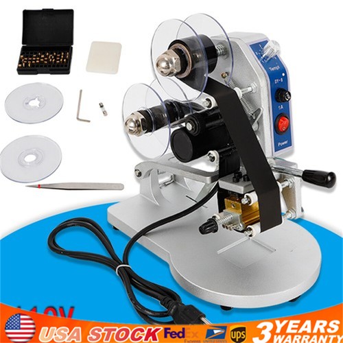 Manual hot foil - hot, stamping