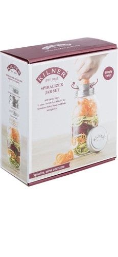 Kilner spiralizer jar set - jar,