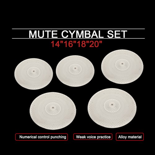 5pcs low volume cymbal set - 5pcs,
