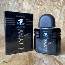 Lynx Atlantis Aftershave 100ml Bottle & Original Box - Full Bottle - RARE