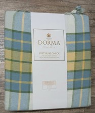 Dorma SOFT BLUE CHECK DOUBLE