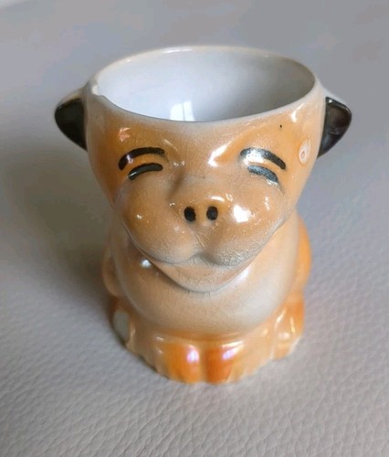 Vintage egg cup - vintage, damaged