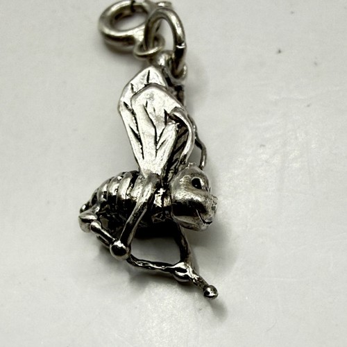 Vintage miniature pendant bee - vintage,