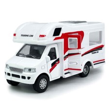 Kids Children White Motorhome