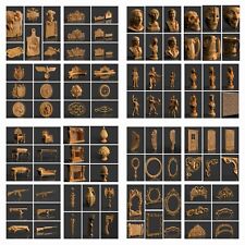 4000+ pcs STL 3D Model Collection for CNC Router Engraver Carving 3D Printer obj