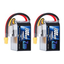 2x Zeee 22.2V 6S 1300mAh Lipo