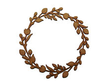 Wooden Wreath Spring Flower