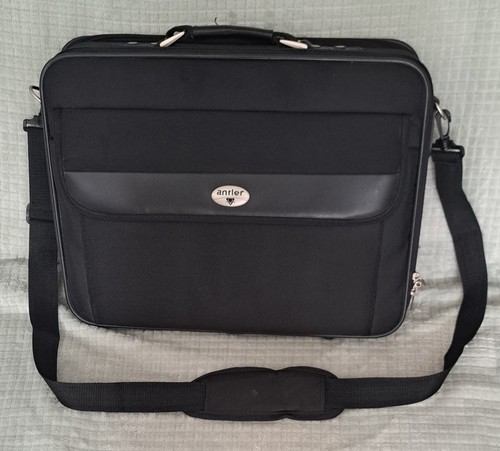 Antler black laptop bag - black,