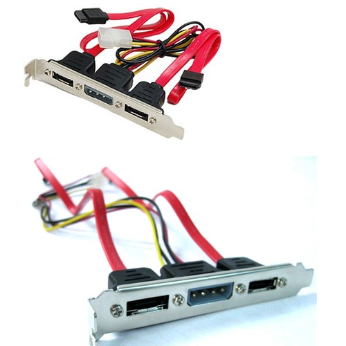 Single dual port esata cable - single/dual, 4