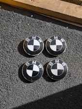BMW Centre Hub Caps 68mm Black Set of 4 F20
