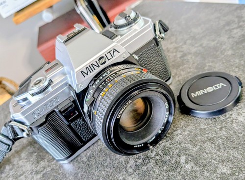 Minolta 300 slr film - film, camera