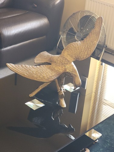 Vintage large solid brass - vintage,