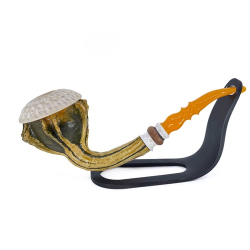 Handmade calabash pipe from - calabash,
