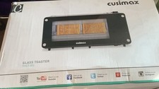 Cusimax Glass Toaster THGT-001