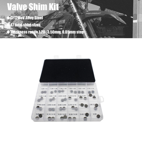 47pcs 48mm valve - valve, shims