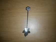 Vintage silver tone metal